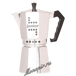 Гейзерная кофеварка Bialetti Junior на 9 порции 360 мл