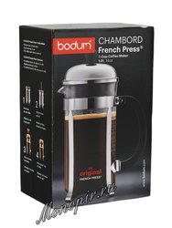 Френч-пресс Bodum Chambord хром 1л (1928-16)