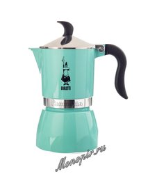 Гейзерная кофеварка Bialetti Fiametta Green на 3 чашки (7133)