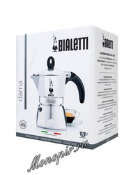 Гейзерная кофеварка Bialetti Dama на 3 порции 120 мл