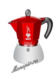 Гейзерная кофеварка Bialetti Mokka Induction на 6 порции 280 мл 4923