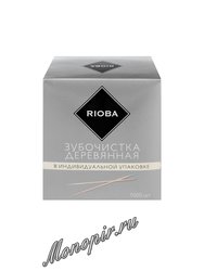 Rioba Зубочистки деревянные 6,5 см (1000 шт)