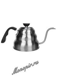 Кофейник, Чайник для заваривания кофе 1 л, сталь (CA-017)