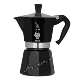 Гейзер Bialetti Mokka Expresso 6 порции черная 240 мл