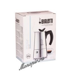 Гейзерная кофеварка Bialetti Musa на 6 порции 240 мл 1743 (Индукционная)