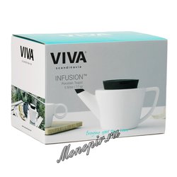 VIVA Infusion Чайник заварочный с ситечком 0.5 л (V34801) Черный