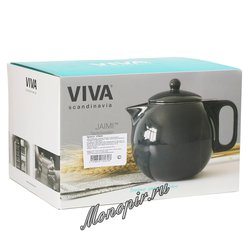 VIVA Jaimi Чайник заварочный с ситечком 0.9 л (V76039) Темно-зеленый