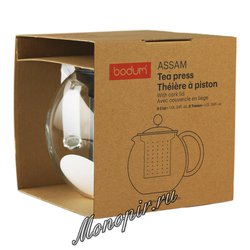 Чайник заварочный с фильтром пробковый Bodum Assam 1л (1801-109S)