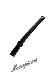 Бомбижья плоская 16 см металлическая, черная (SZ-002)