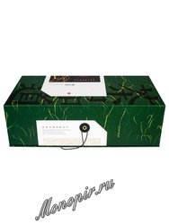 Коробка подарочная в подар. пакете + 2 банки зеленый (box-009)