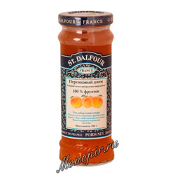 Джем St.Dalfour Персик 284 гр